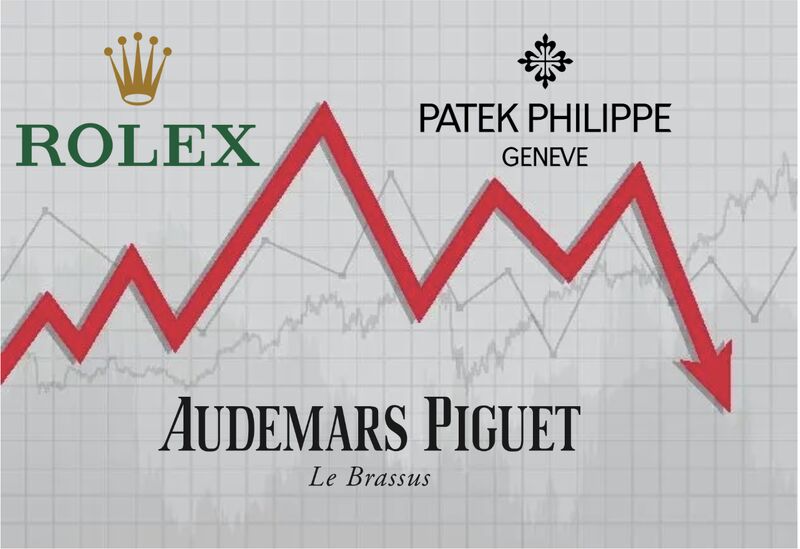What happens to luxury watches when markets crash?