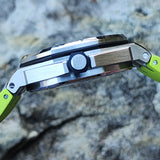 Audemars Piguet Royal Oak Offshore Diver 15710ST.OO.A038CA.01 Green Index Stainless Steel Rubber 42mm Automatic