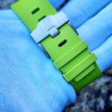 Audemars Piguet Royal Oak Offshore Diver 15710ST.OO.A038CA.01 Green Index Stainless Steel Rubber 42mm Automatic
