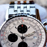 Breitling Old Navitimer RARE Panda Dial A13324/A1332412/G796 42mm Box & Papers