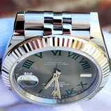 Rolex Datejust Wimbledon Fluted Bezel Jubilee 41mm 2024 126334 WARRANTY (2)