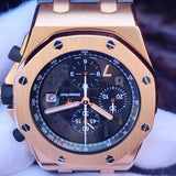 Audemars Piguet Royal Oak Offshore Chronograph Ginza Limited 100 26180OR.OO.D101CR.01 44mm Rose Gold Black Dial WARRANTY