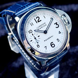 Panerai Luminor Marina PAM00113 PAM113 44mm White Dial Full Set WARRANTY