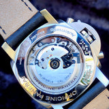 Panerai Luminor 1950 Flyback PAM00212 44mm Black Dial Full Set WARRANTY