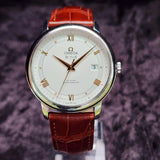 Omega DeVille  424.13.40.20.02.002 39.5mm Silver Dial WARRANTY