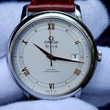 Omega DeVille  424.13.40.20.02.002 39.5mm Silver Dial WARRANTY