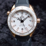 Omega Seamaster Planet Ocean 600M 232.63.42.21.04.001 42mm White Dial Set WARRANTY