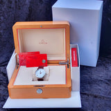 Omega DeVille  424.13.40.20.02.002 39.5mm Silver Dial WARRANTY