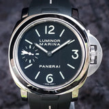 Panerai Luminor Marina Acciaio PAM00111  PAM0111 44mm Black Dial Set WARRANTY