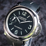 Panerai Luminor Marina Acciaio PAM00111  PAM0111 44mm Black Dial Set WARRANTY