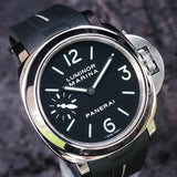 Panerai Luminor Marina Acciaio PAM00111  PAM0111 44mm Black Dial Set WARRANTY