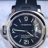 Panerai Luminor Marina Acciaio PAM00111  PAM0111 44mm Black Dial Set WARRANTY