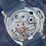 Panerai Luminor Marina Acciaio PAM00111  PAM0111 44mm Black Dial Set WARRANTY