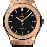 Hublot Classic Fusion King Gold Watch - 45 mm - Black Dial-511.OX.1181.LR