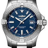 Breitling Avenger Automatic 43 Watch - Stainless Steel - Blue Dial - Metal Bracelet - A17318101C1A1