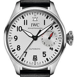 IWC Big Pilot’s Watch Edition Las Vegas Watch - Stainless Steel Case - Silver-Plated Dial - Black Calfskin Strap Limited Edition of 250 - IW501014