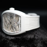 Franck Muller Vanguard Seven Days V45 S6 SQT TT BC BC SPE 45mm Titanium Skeleton Dial Full Set WARRANTY