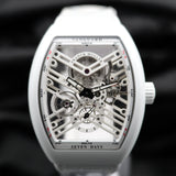 Franck Muller Vanguard Seven Days V45 S6 SQT TT BC BC SPE 45mm Titanium Skeleton Dial Full Set WARRANTY