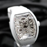 Franck Muller Vanguard Seven Days V45 S6 SQT TT BC BC SPE 45mm Titanium Skeleton Dial Full Set WARRANTY