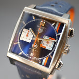 Tag Heuer Monaco Gulf CBL2115.FC6494 39MM Blue Dial Full Set WARRANTY