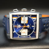 Tag Heuer Monaco Gulf CBL2115.FC6494 39MM Blue Dial Full Set WARRANTY