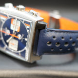 Tag Heuer Monaco Gulf CBL2115.FC6494 39MM Blue Dial Full Set WARRANTY