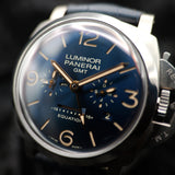 Panerai Luminor Equation of Time PAM00670 47MM Blue Dial Full Set WARRANTY