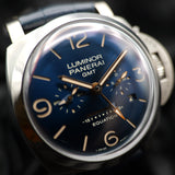 Panerai Luminor Equation of Time PAM00670 47MM Blue Dial Full Set WARRANTY
