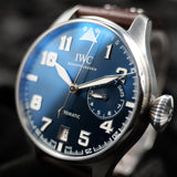 IWC Big Pilot "Le Petit Prince" IW500908 46MM Blue Sunburst Dial Full Set WARRANTY