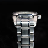 Grand Seiko Spring Drive GMT SBGE005 41MM Steel Silver Dial Full Set WARRANTY