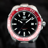 TAG Heuer Aquaracer WAY101B.BA0746 43MM Black Dial Full Set WARRANTY