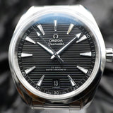 Omega Seamaster Aqua Terra 220.10.41.21.01.001 41MM Black Dial Full Set WARRANTY