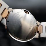 Cartier Ballon Bleu W6920098 33MM Steel Mother of Pearl Dial Full Set WARRANTY