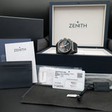 Zenith Defy 21 Chroma Ii 49.9013.9004/21.R952 44MM Ceramic Black Dial Full Set WARRANTY