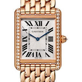 Cartier Tank Louis Cartier Watch - 33.7 mm Pink Gold Diamond Case - WJTA0021