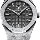 Audemars Piguet Royal Oak Frosted 33mm Quartz White Gold Black | 67653BC.GG.1263BC.02