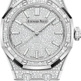 Audemars Piguet Royal Oak 37mm Self Winding White Gold Diamond Dial | 15552BC.ZZ.1358BC.01