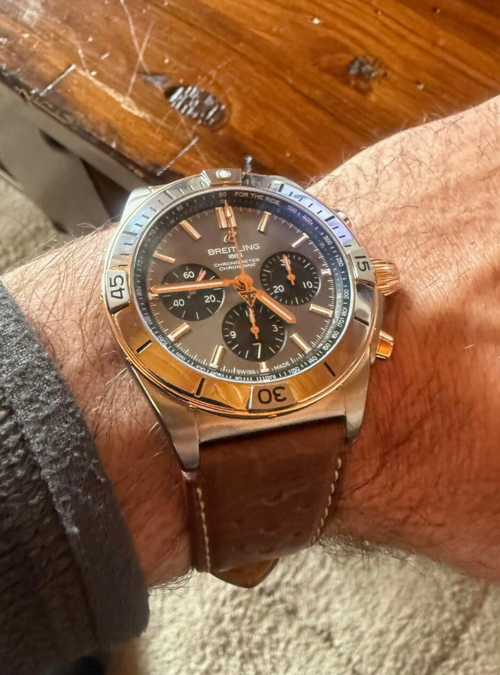 The Breitling boutique staff laughed at my client
