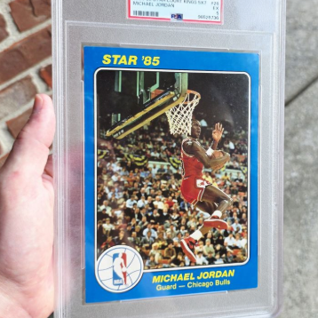 Everyone wants the the '86 Fleer Jordan rookie.