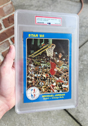 Everyone wants the the '86 Fleer Jordan rookie.