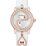 Blancpain Ladybird Ultraplate Diamond Red Gold Mother of Pearl Ladies Watch - 0063A 2954 63A