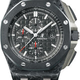 Audemars Piguet Royal Oak Offshore Tourbillon Chronograph 44mm Black Index Forged Carbon Rubber | 26550AU.OO.A002CA.01