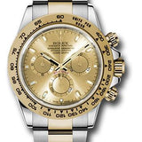 Rolex Yellow Rolesor Cosmograph Daytona 40 Watch - Champagne Index Dial - 116503 chi