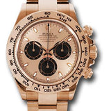 Rolex Everose Gold Cosmograph Daytona 40 Watch - Pink Index Dial - 116505 pbk