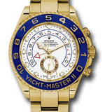 Rolex Yellow Gold Yacht-Master II 44 Watch - White Dial - 116688