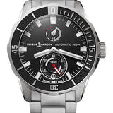 Ulysse Nardin Diver Chronometer 44 mm - Titanium Case - Black Dial - Steel Bracelet