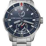 Ulysse Nardin Diver Chronometer 44 mm - Titanium Case - Blue Dial - Steel Bracelet