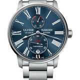 Ulysse Nardin Marine Torpilleur 42 mm - Steel Case - Blue Dial - Steel Bracelet