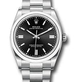 Rolex Oyster Perpetual 36 Watch - Domed Bezel - Black Index Dial - Oyster Bracelet - 2020 Release - 126000 bkio