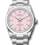 Rolex Oyster Perpetual 36 Watch - Domed Bezel - Candy Pink Index Dial - Oyster Bracelet - 2020 Release - 126000 cpio